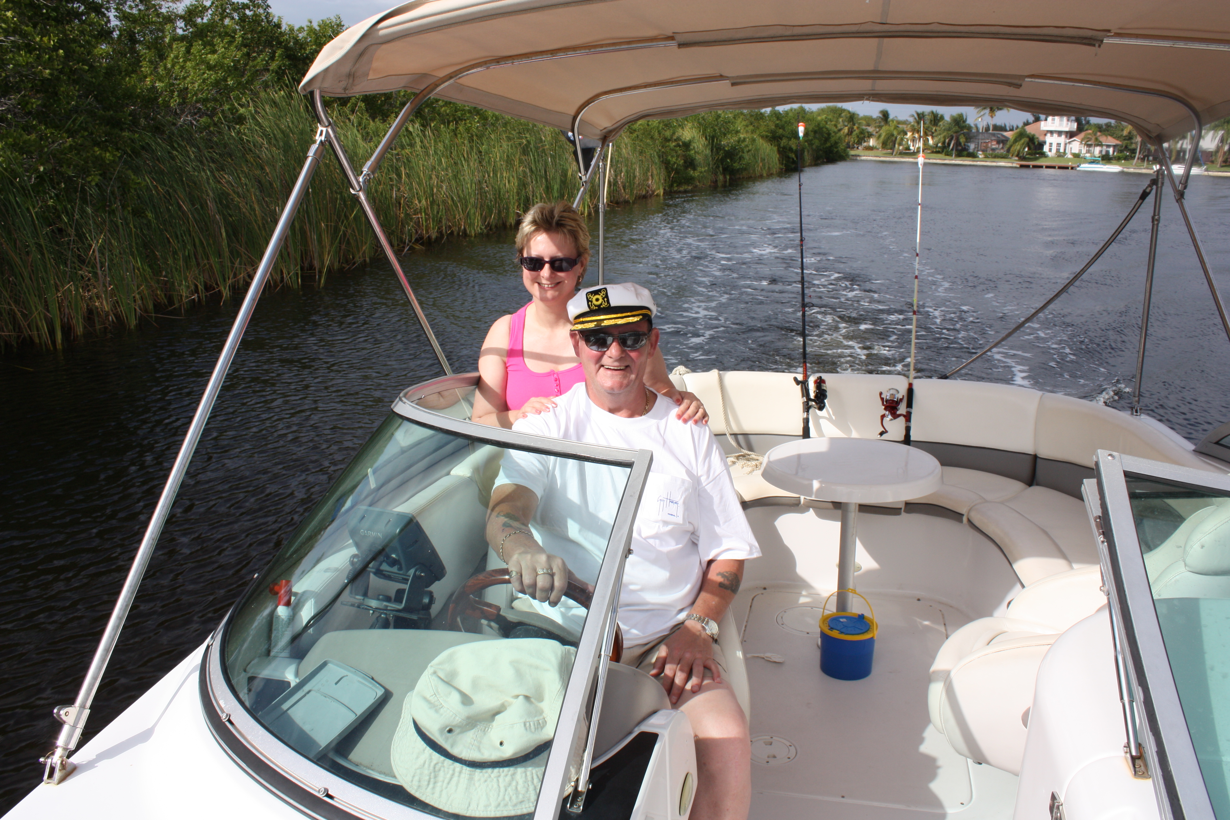 hire a boat in Cape Coral, South West Florida